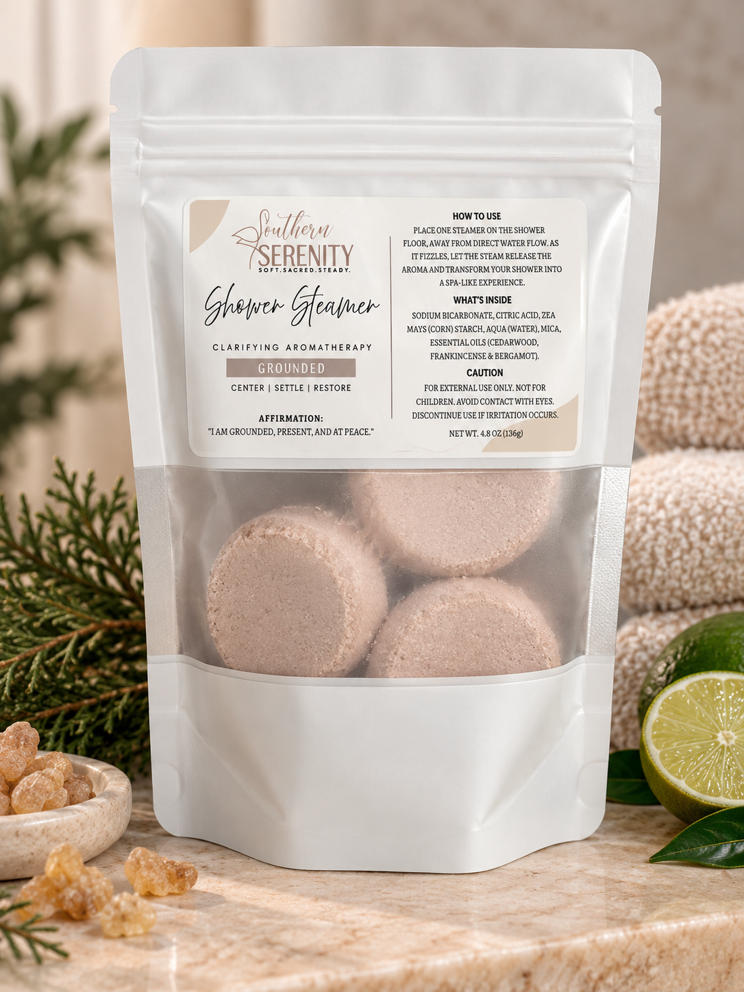 Shower Steamers — Clarifying Aromatherapy